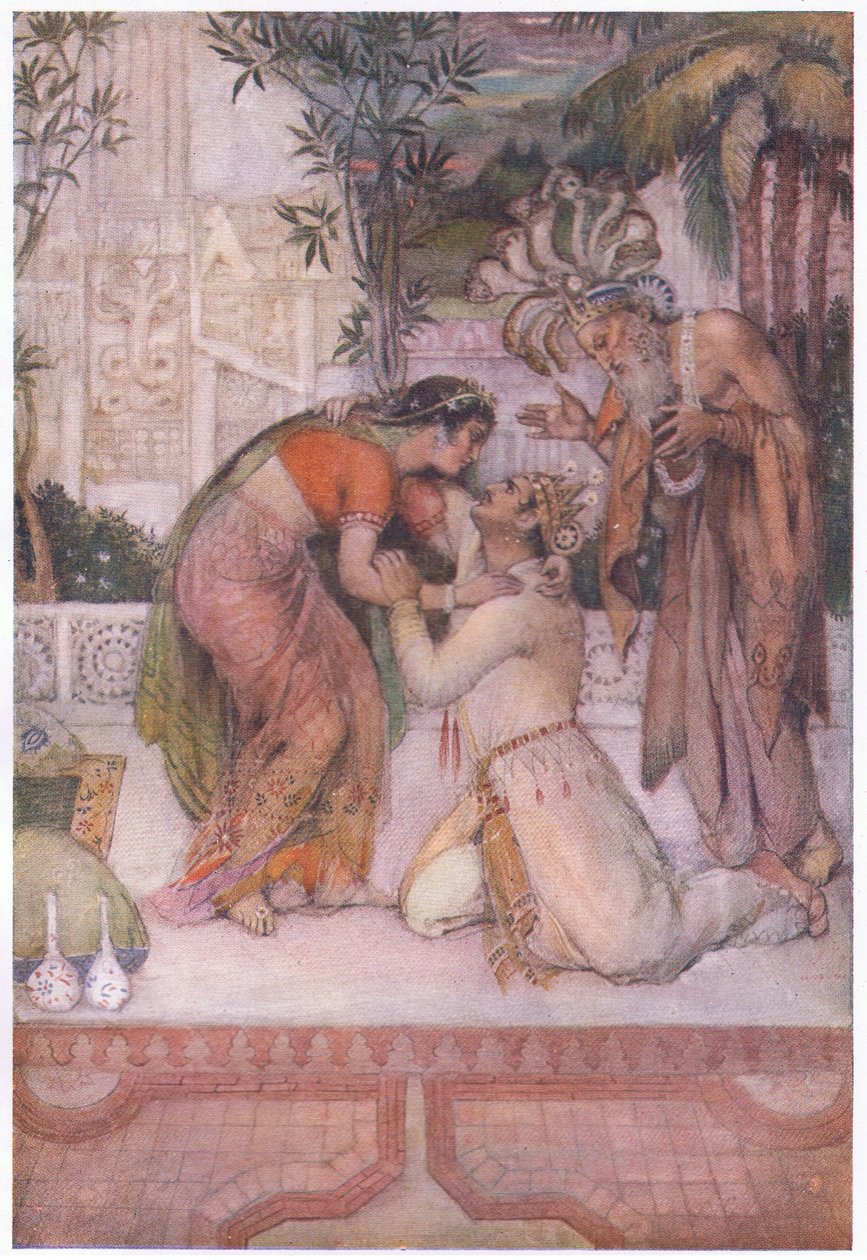 El encuentro de Kuvalayaswa y Madalasa de Evelyn Paul