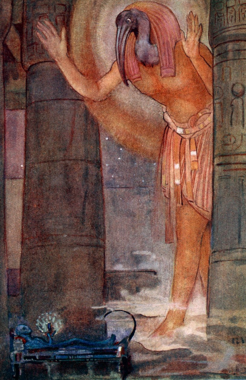 Thoth y el mago jefe, 1925 de Evelyn Paul