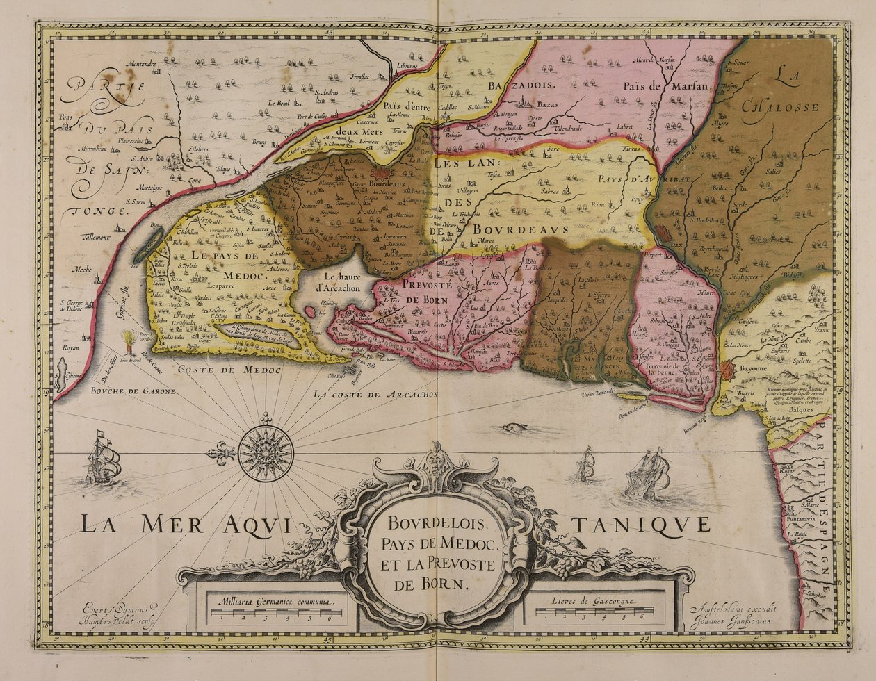Bourdelois, Medoc y Born de Everard Symonsz van Hamersveldt