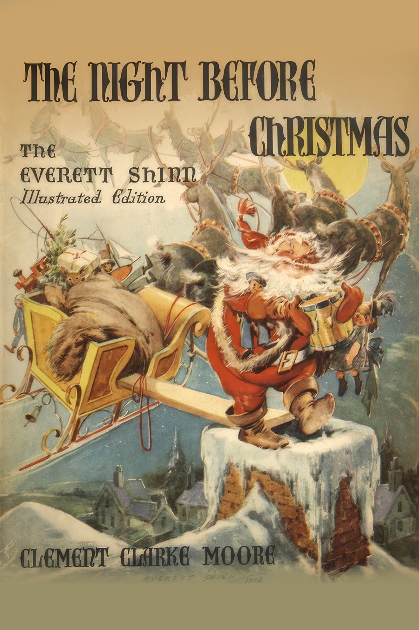 La noche antes de Navidad de Everett Shinn