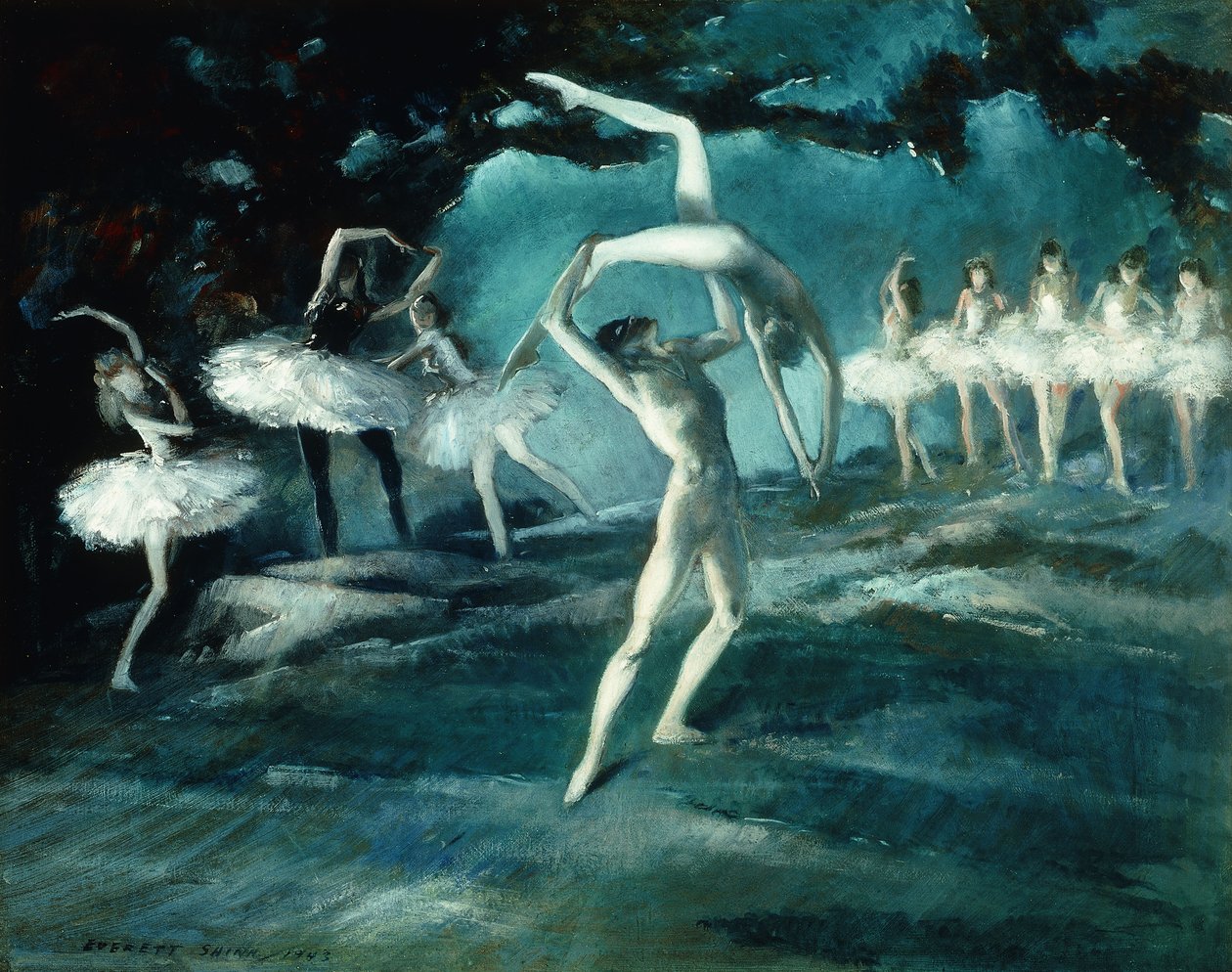 El ballet de Everett Shinn