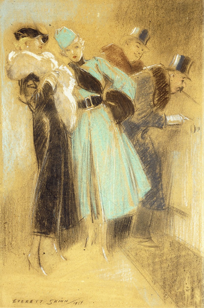 En el peor de los casos, veremos sus grabados de Everett Shinn