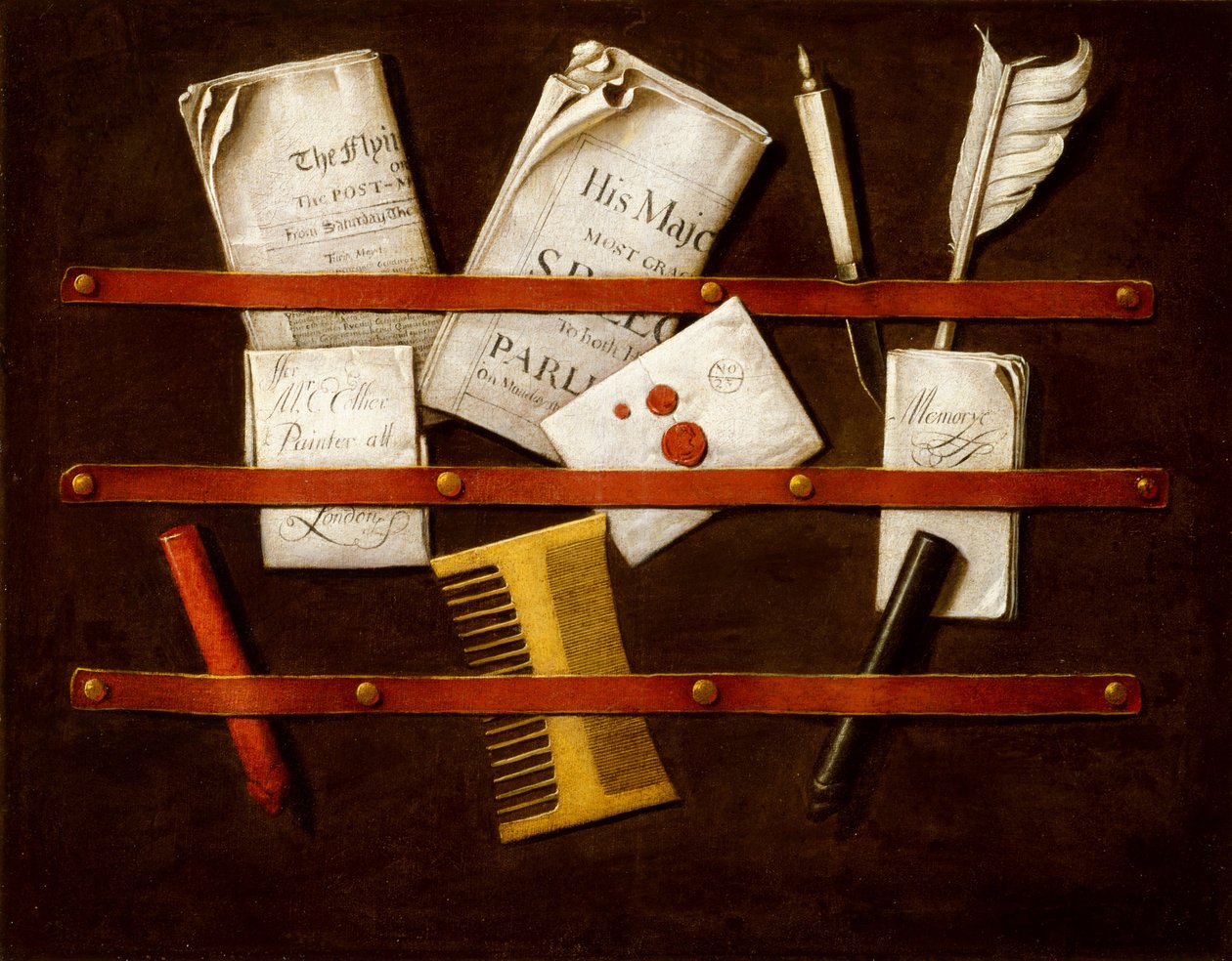 Naturaleza muerta de Evert Collier