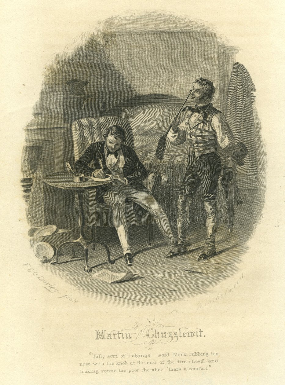 Martin Chuzzlewit: Mark Tapley y Martin Chuzzlewit de F.O.C. and McRae, C. John Darley