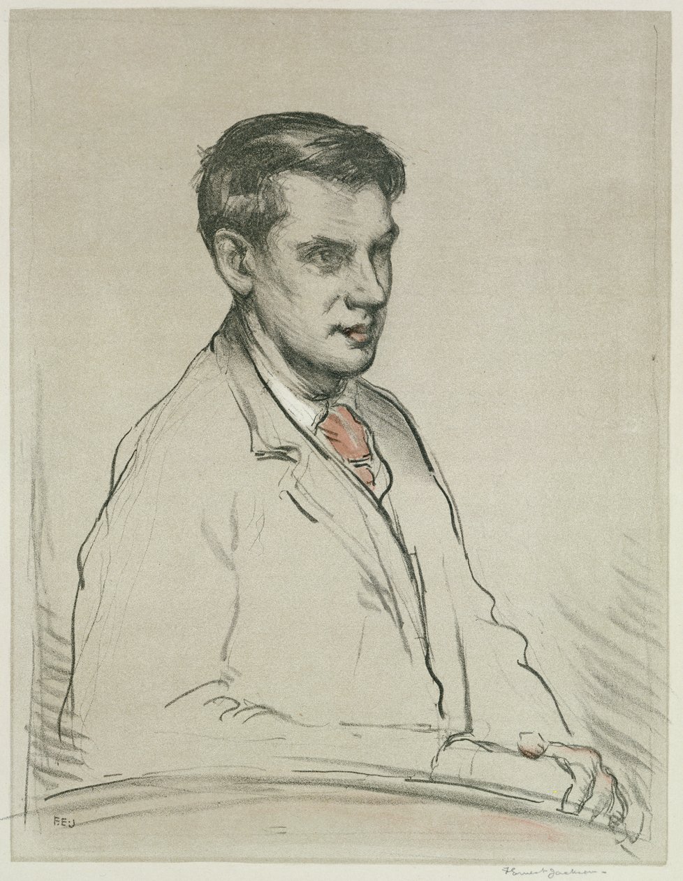 Retrato de Alfred Orage de F. Ernest Jackson
