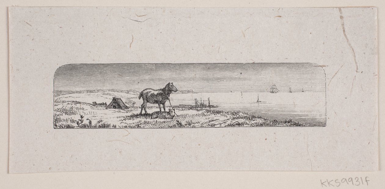 Ilustración para "Las últimas horas", poema de H. J. Greensteen de F. Hendriksen
