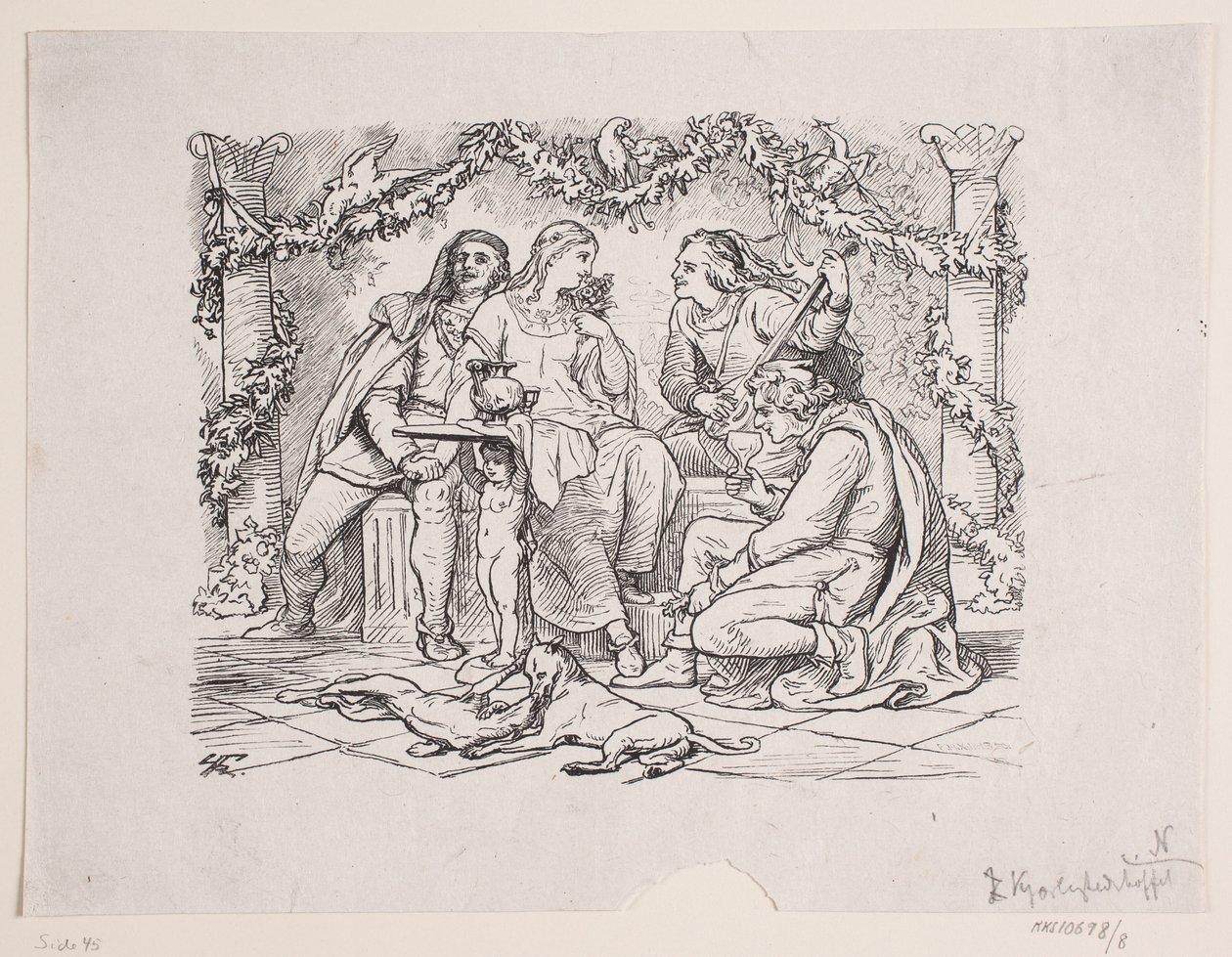 El tribunal del amor en Narbona de F. Hendriksen