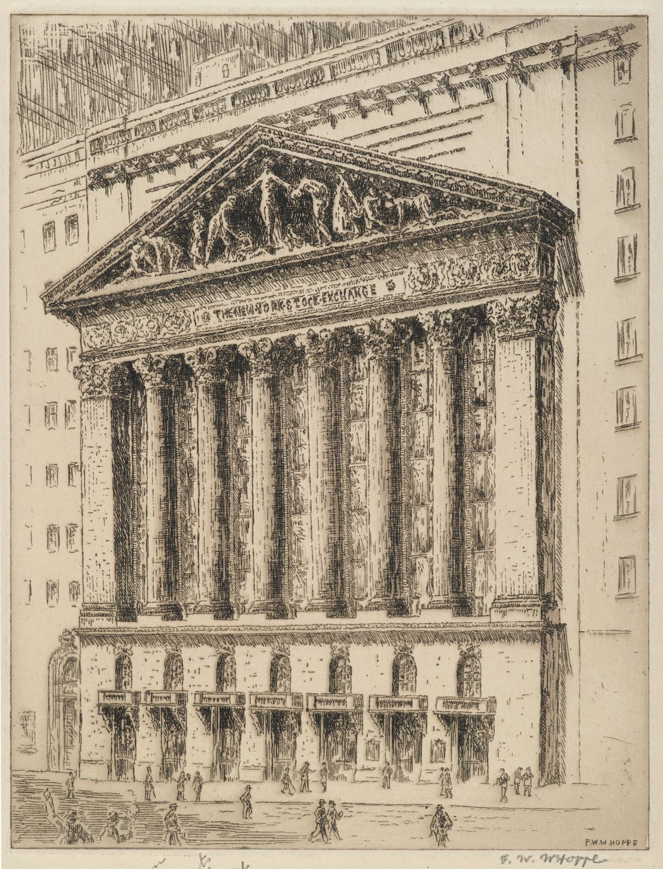 La Bolsa de Nueva York de F. W. W. Hoppe