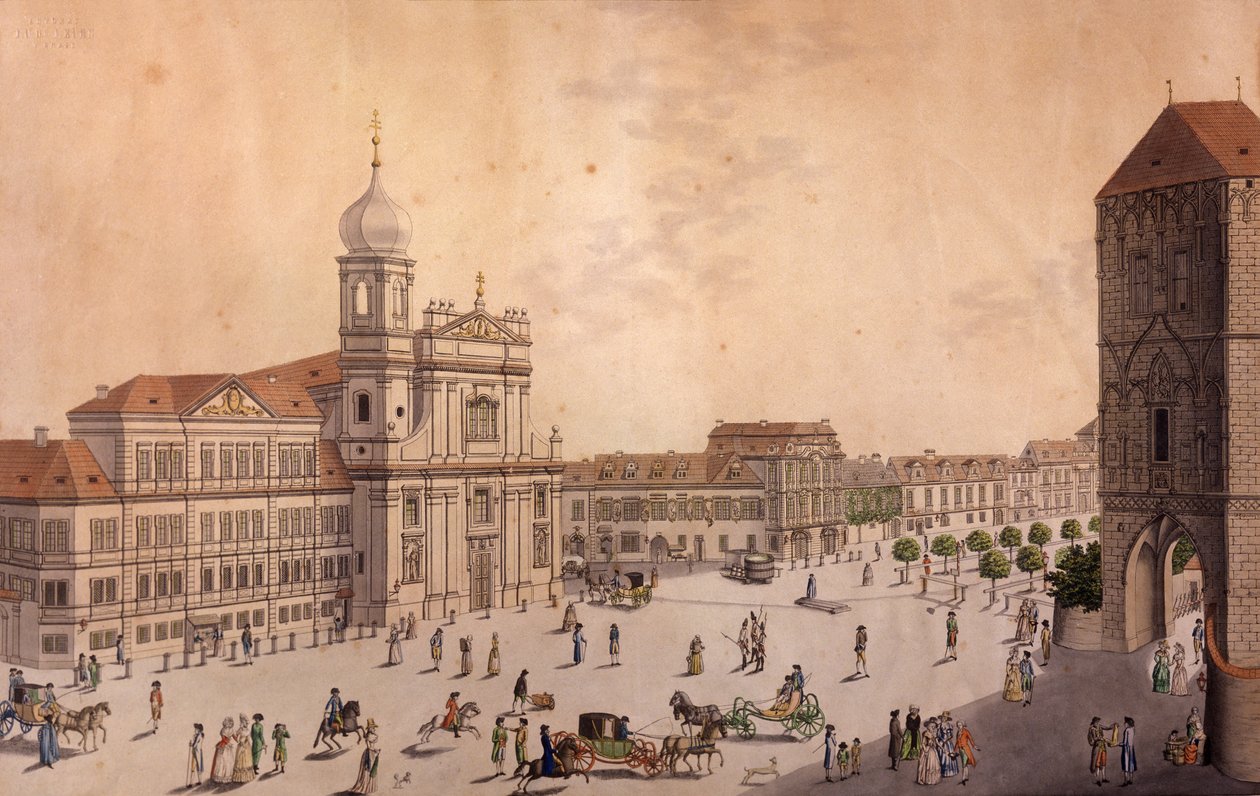 Plaza Hybern, Praga de F. and Heger, P. Heger