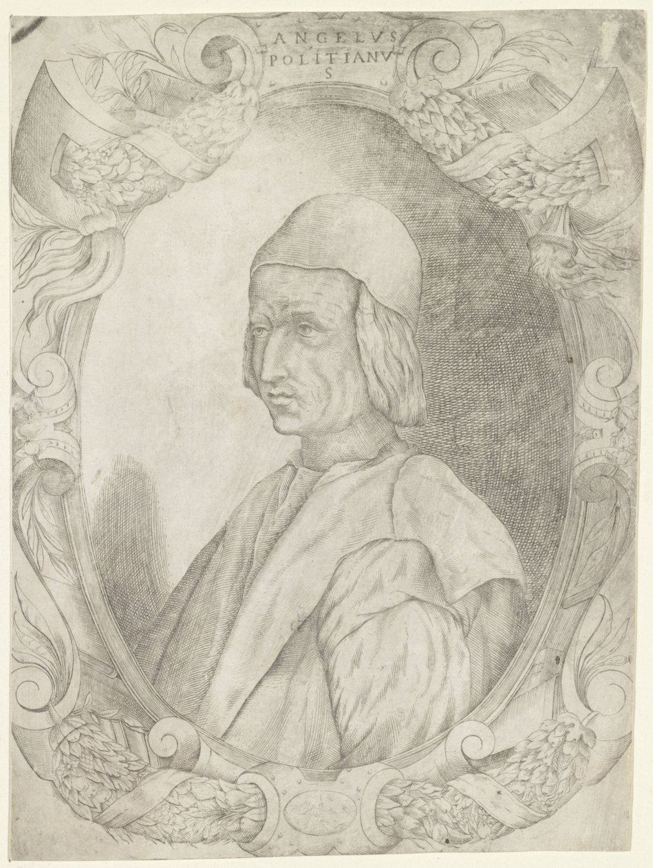 Portarretrato de Agnolo Poliziano de Fabio Licinio