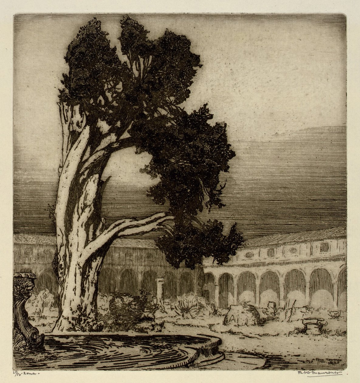 El ciprés de Miguel Ángel, Roma de Fabio Mauroner