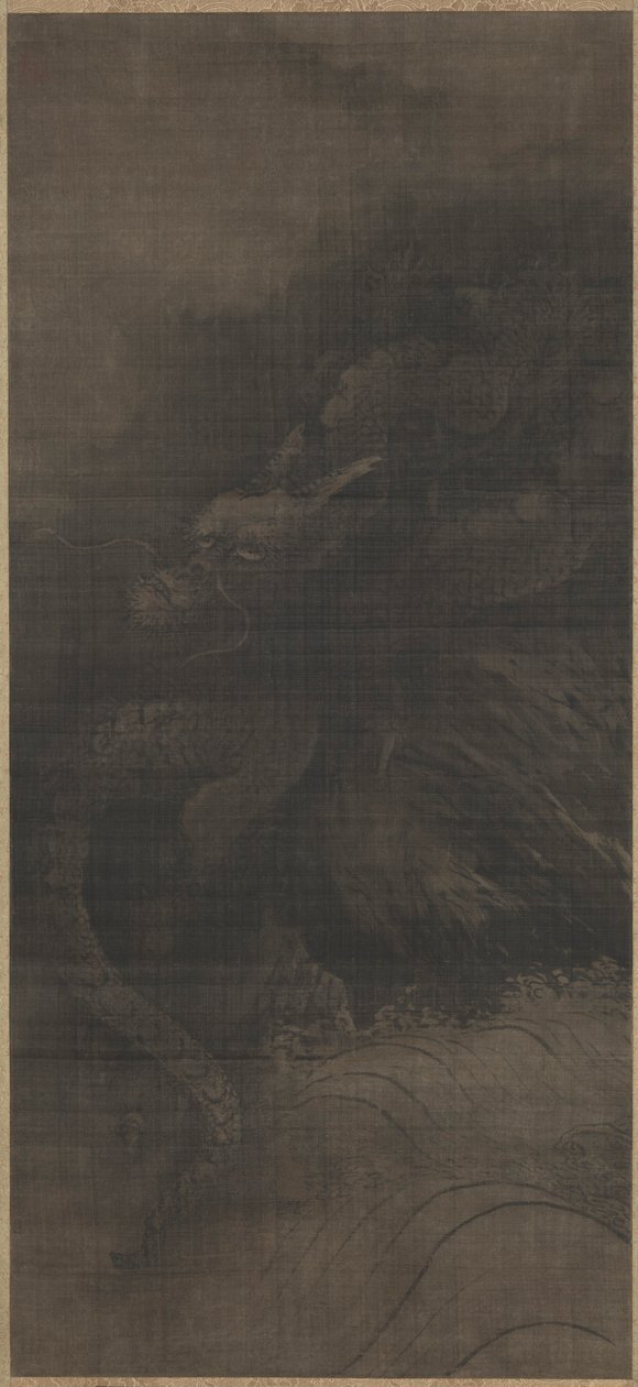 Dragón y Tigre, c. 1250-1279 de Fachang Muqi