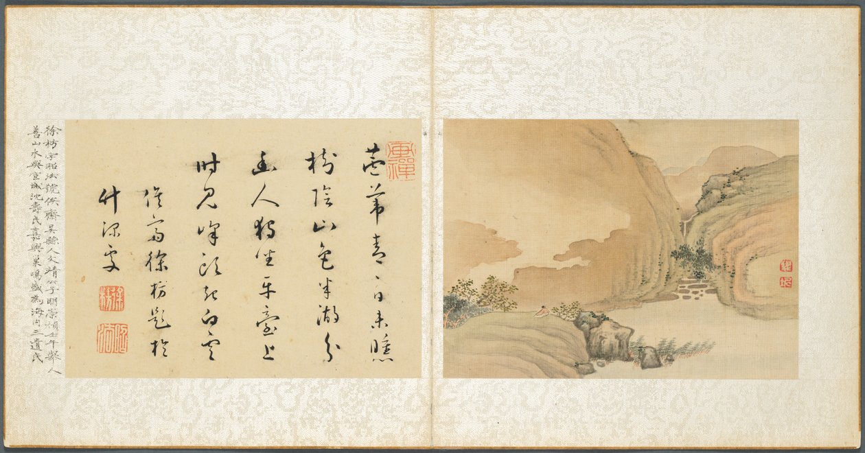 Álbum de temas misceláneos, Hoja 3, 1600s de Fan Qi