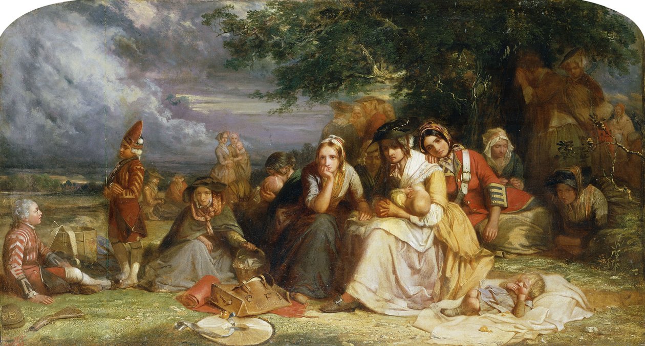 Después de la Batalla de Prestonpans, 21 de septiembre de 1745, 1849 de Fanny McIan