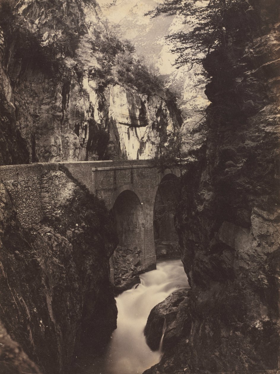 Road to Eaux-Chaudes, Pyrenees (recto) de Farnham Maxwell Lyte