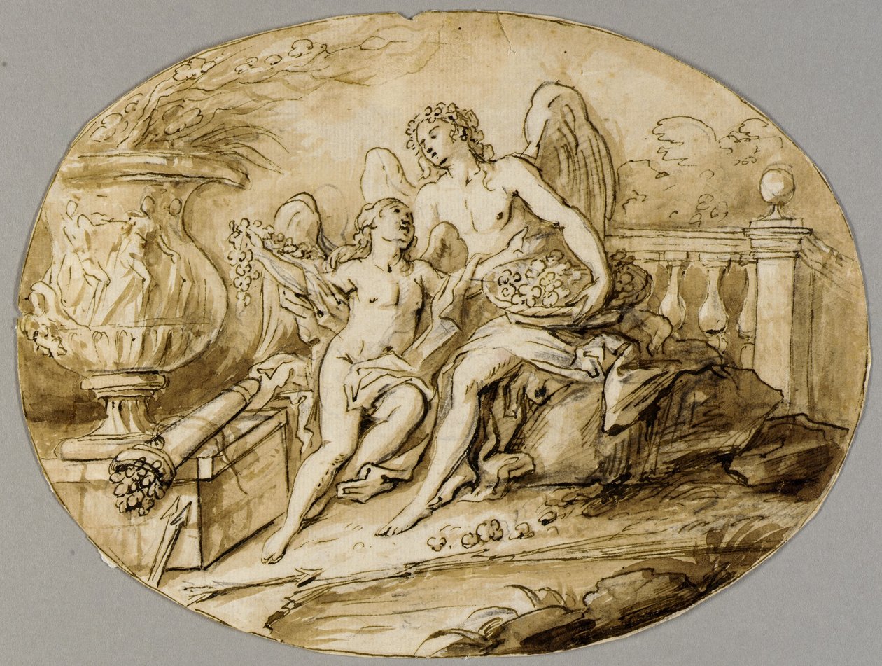 Dibujo de Fedele Fischetti