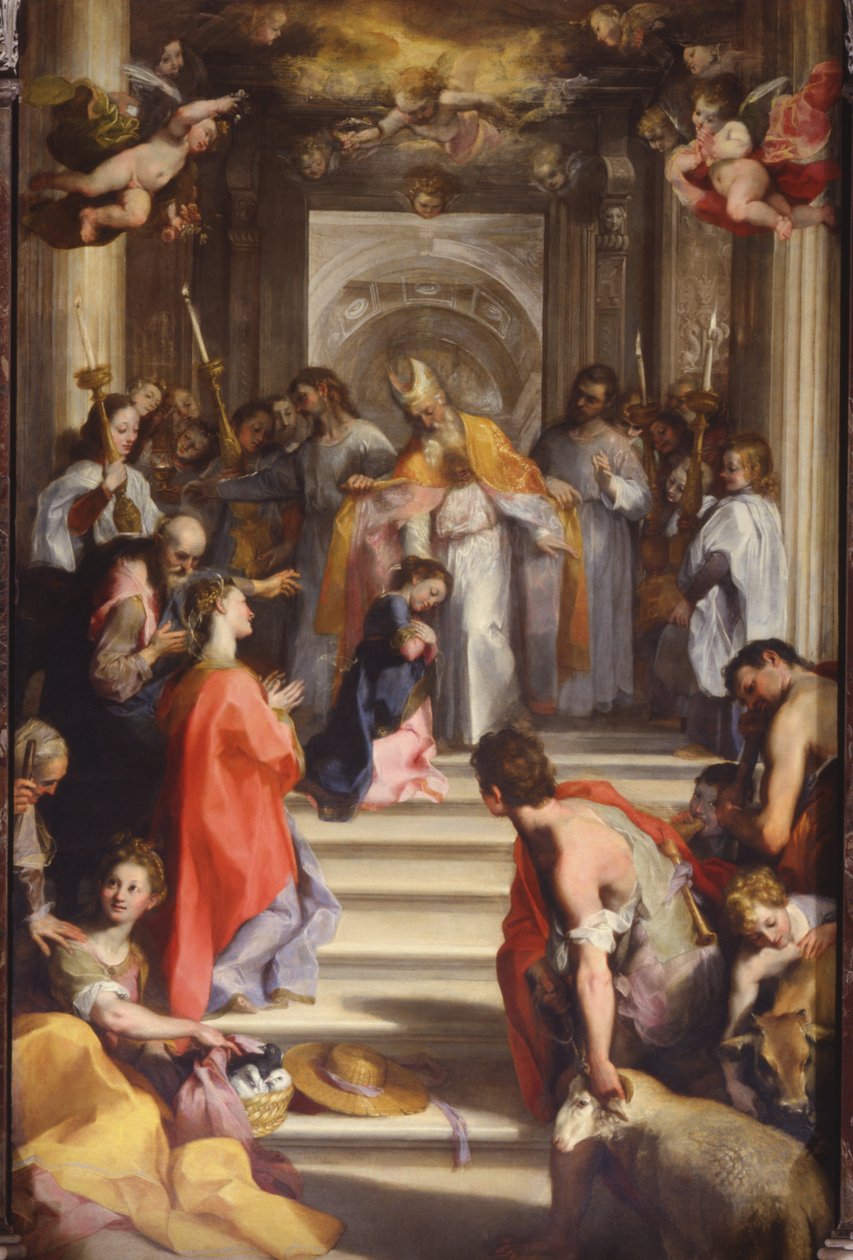 Presentación en el Templo, 1593-94 de Federico Barocci