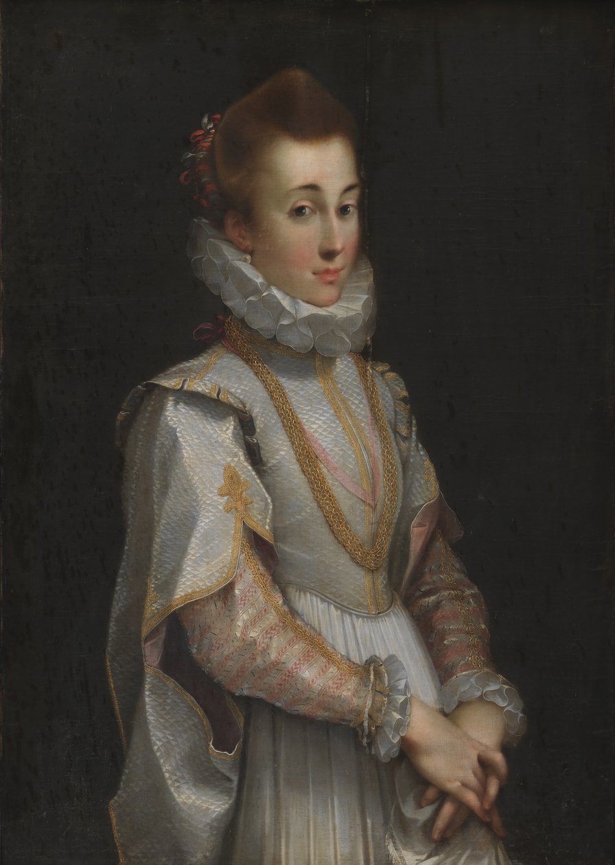Retrato de una joven dama de Federico Barocci
