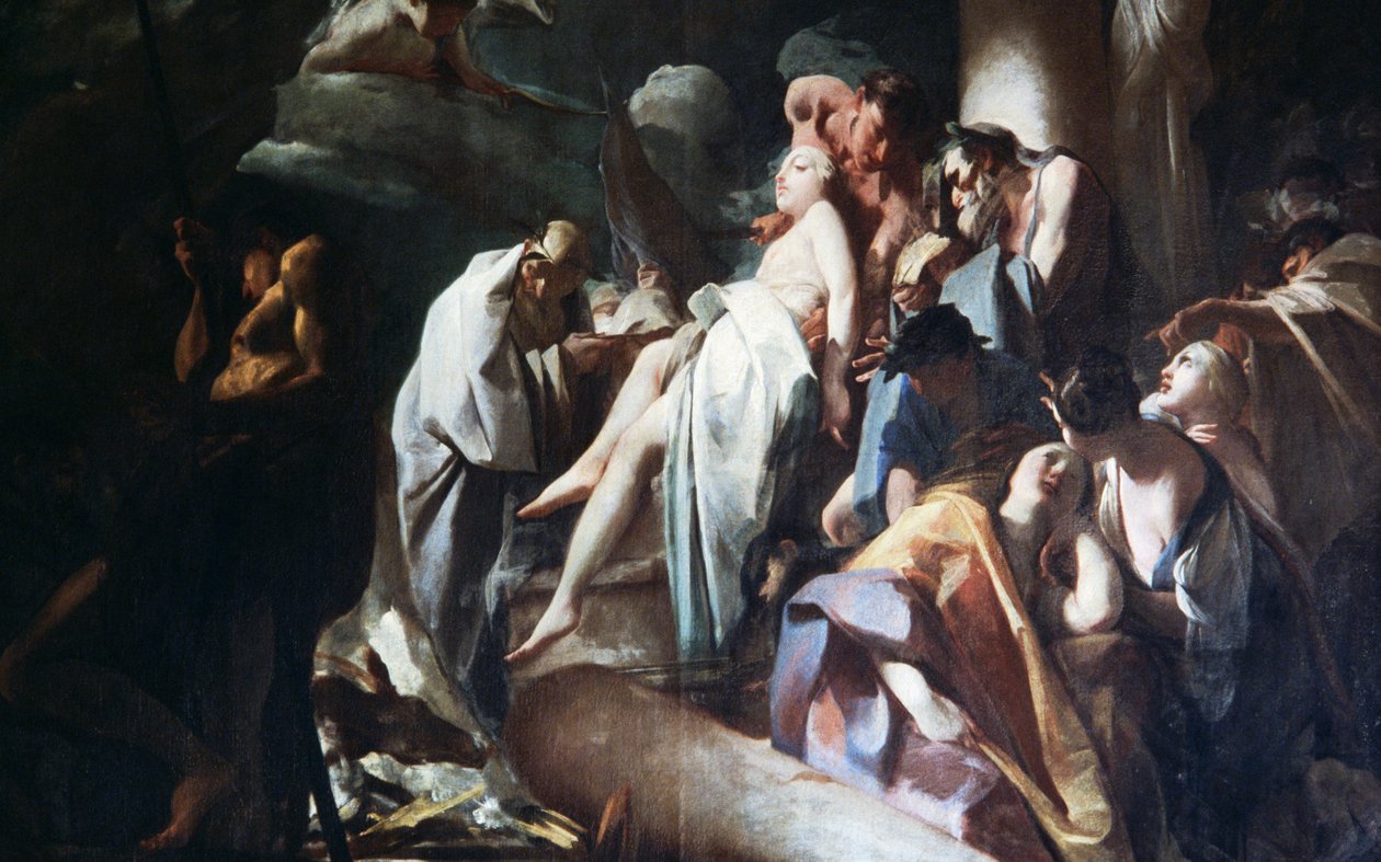 Sacrificio de Ifigenia de Federico Bencovich