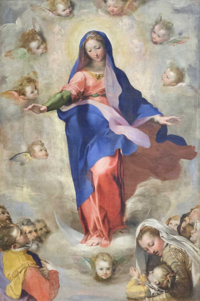 Inmaculada Concepción, c.1575 (óleo sobre lienzo) de Federico Fiori Barocci or Baroccio