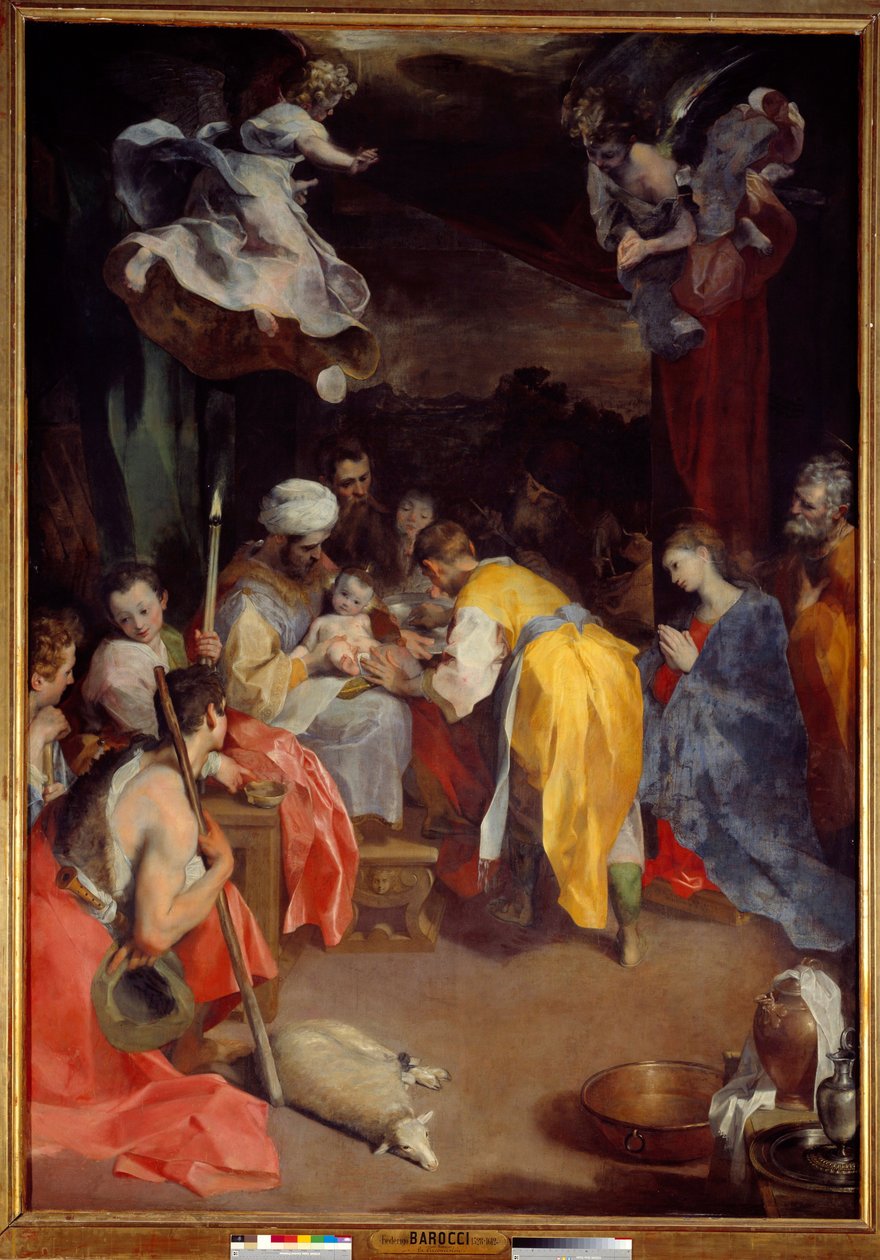 La circuncisión de Jesús de Federico Fiori Barocci or Baroccio
