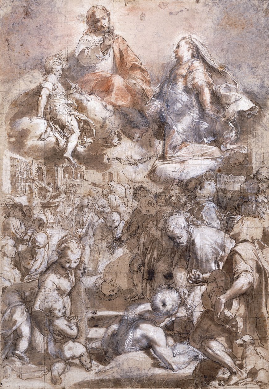 La Madonna del Popolo de Federico Fiori Barocci or Baroccio
