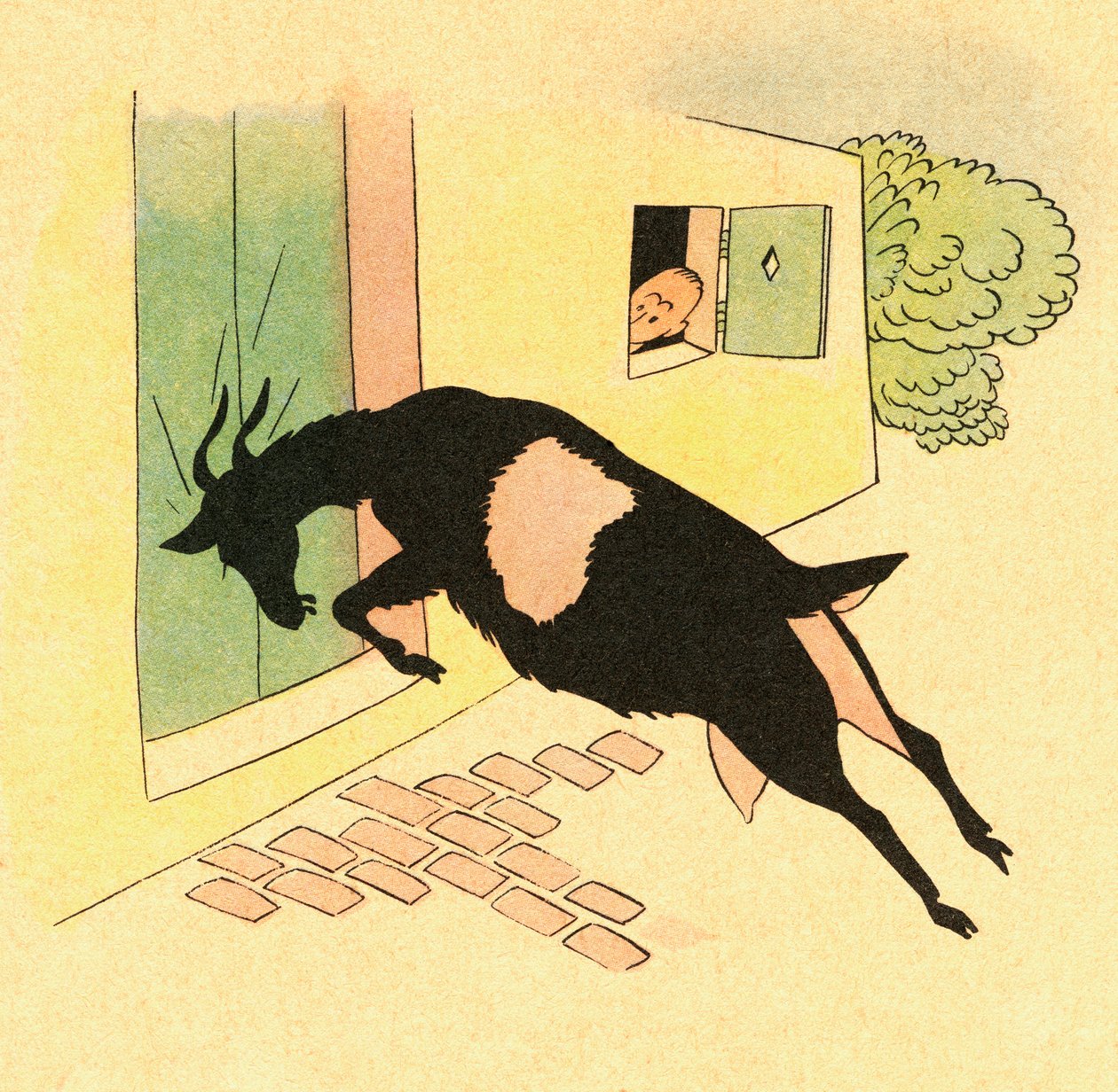 Ilustración en color de Federico Ribas Montenegro (impresión) de Federico Ribas Montenegro