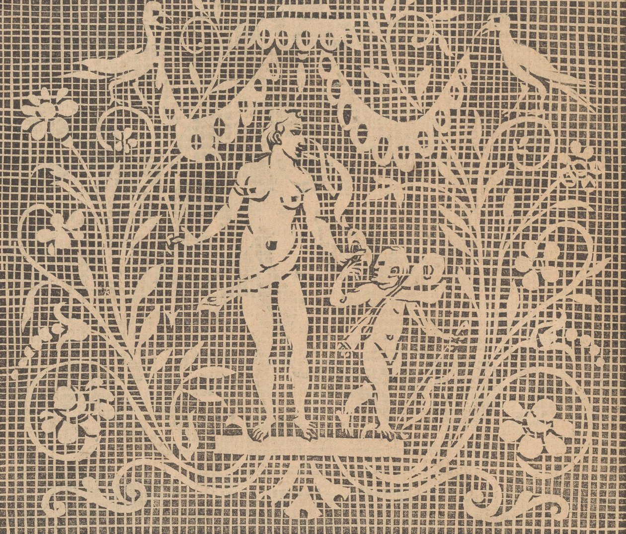 Les Singuliers et Nouveaux Portraicts... página 47 verso, 1588 de Federico de Vinciolo