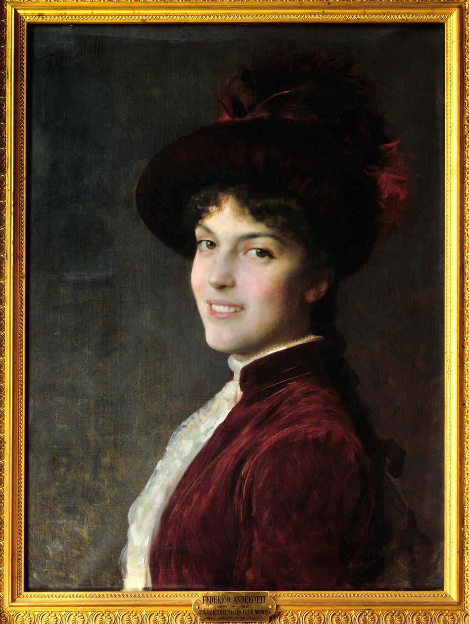 Retrato de Ida Louise de Federigo Andreotti