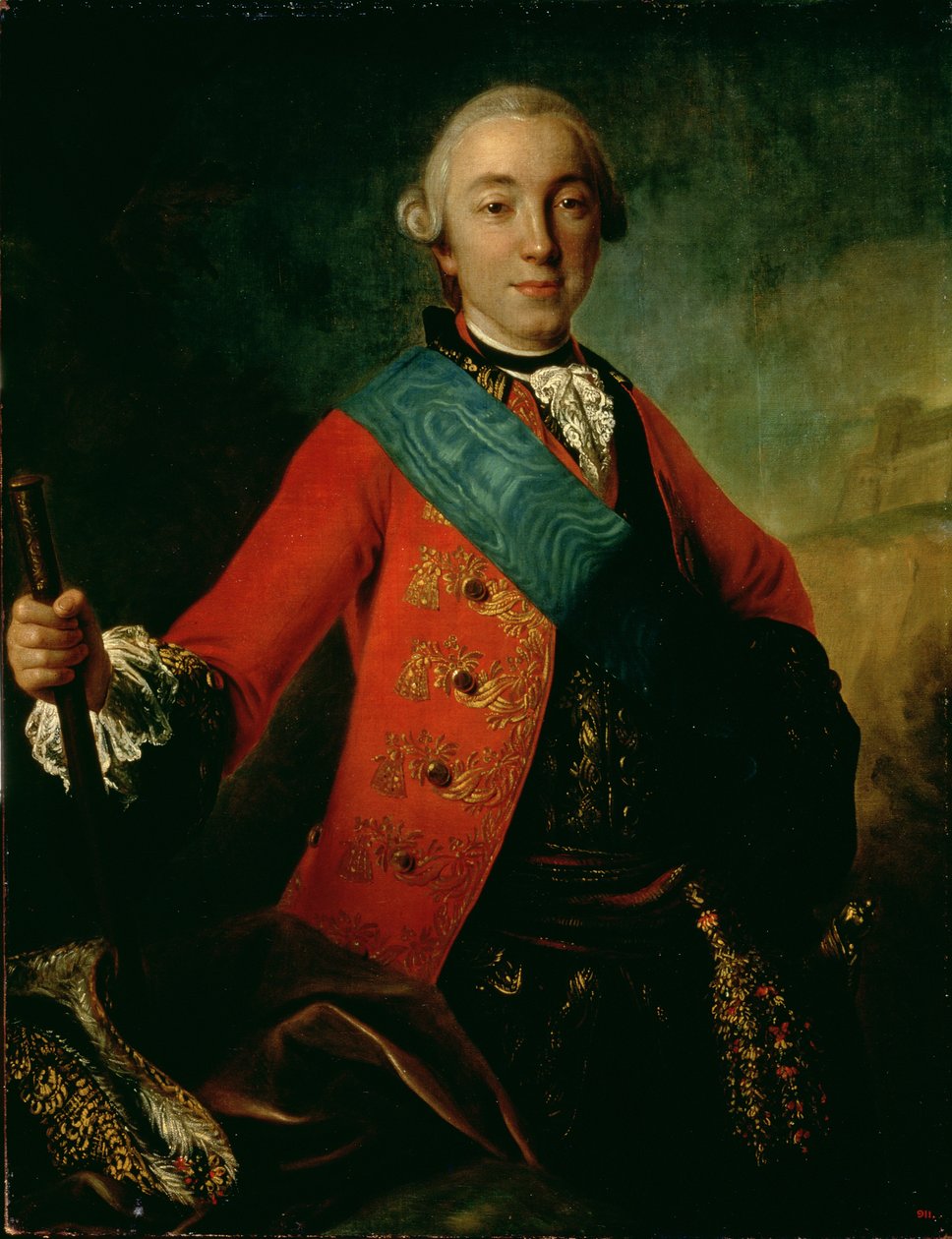 Retrato de Petr Fedorovich de Fedor Stepanovich Rokotov