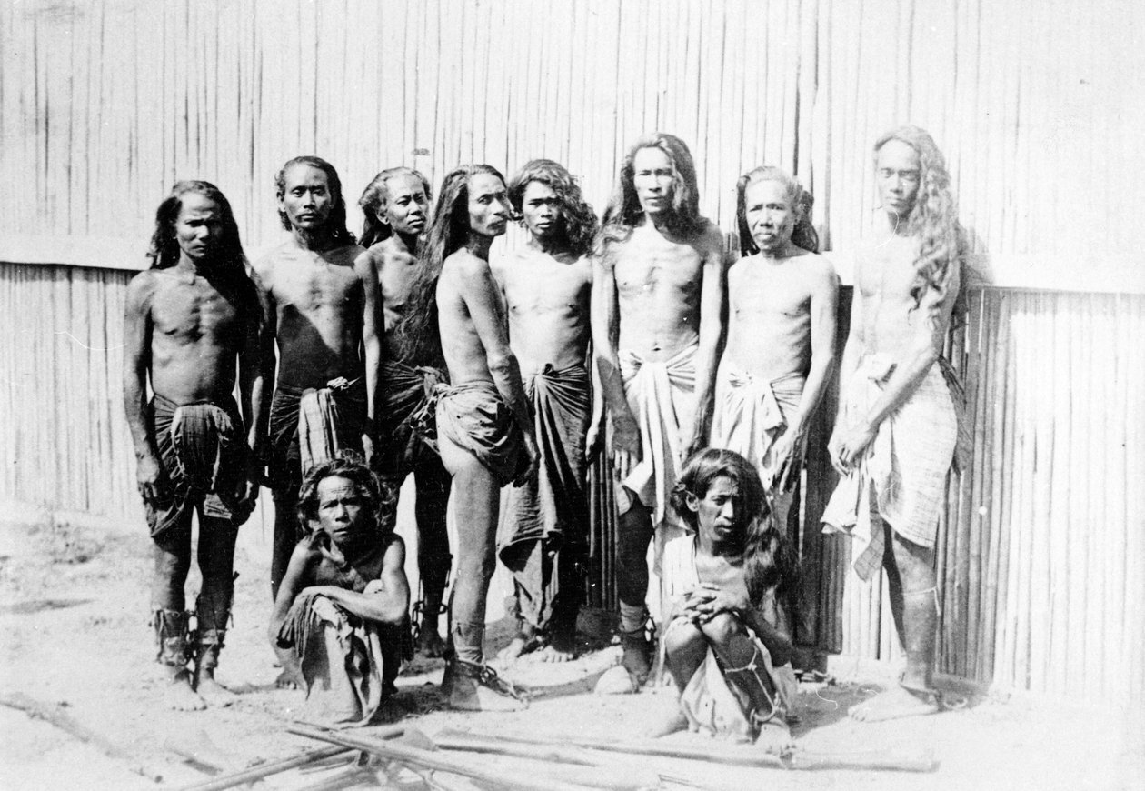 Dacoits Capturados en la Jungla de Ye U, c.1880 de Felice Beato