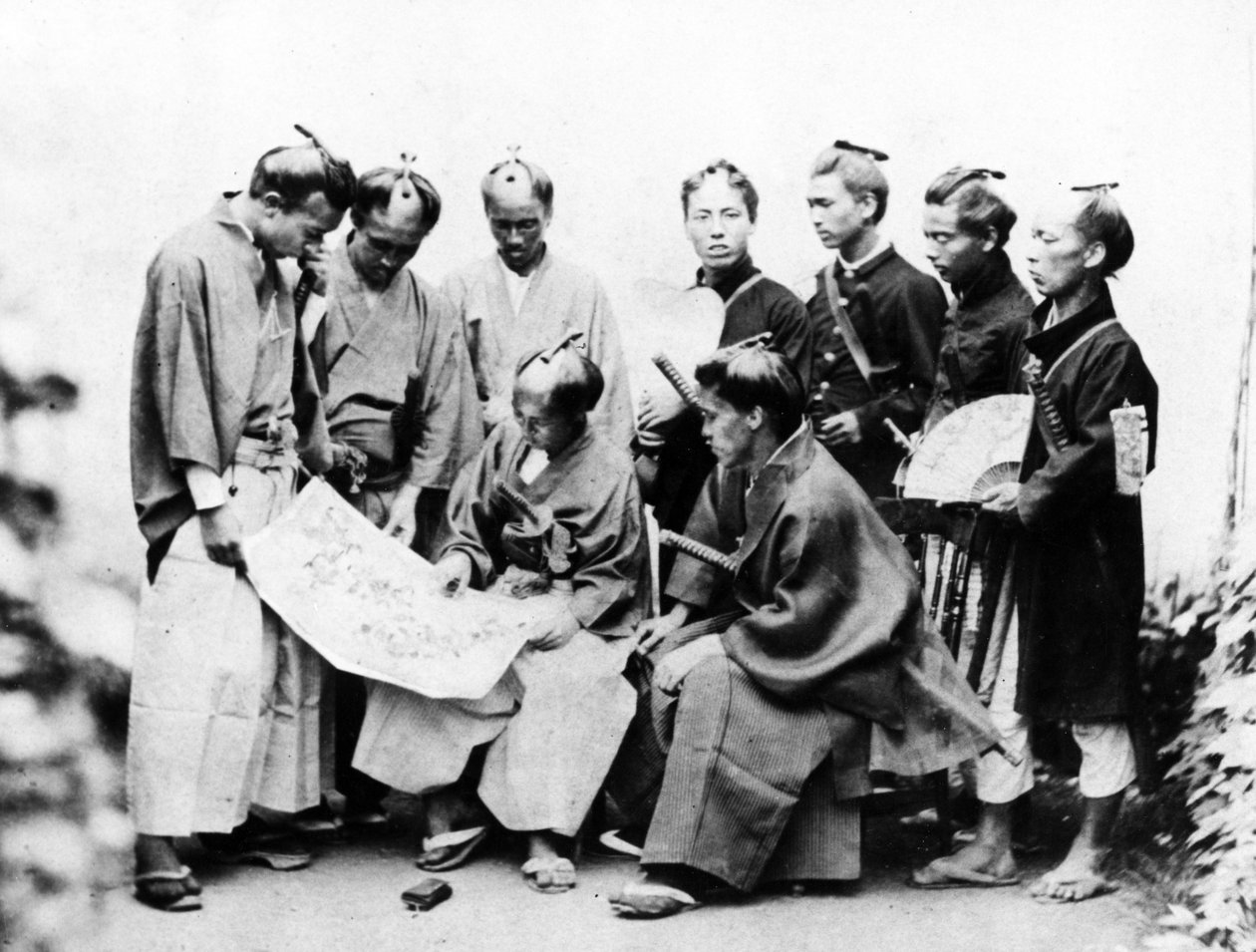Samurái, c.1868 de Felice Beato