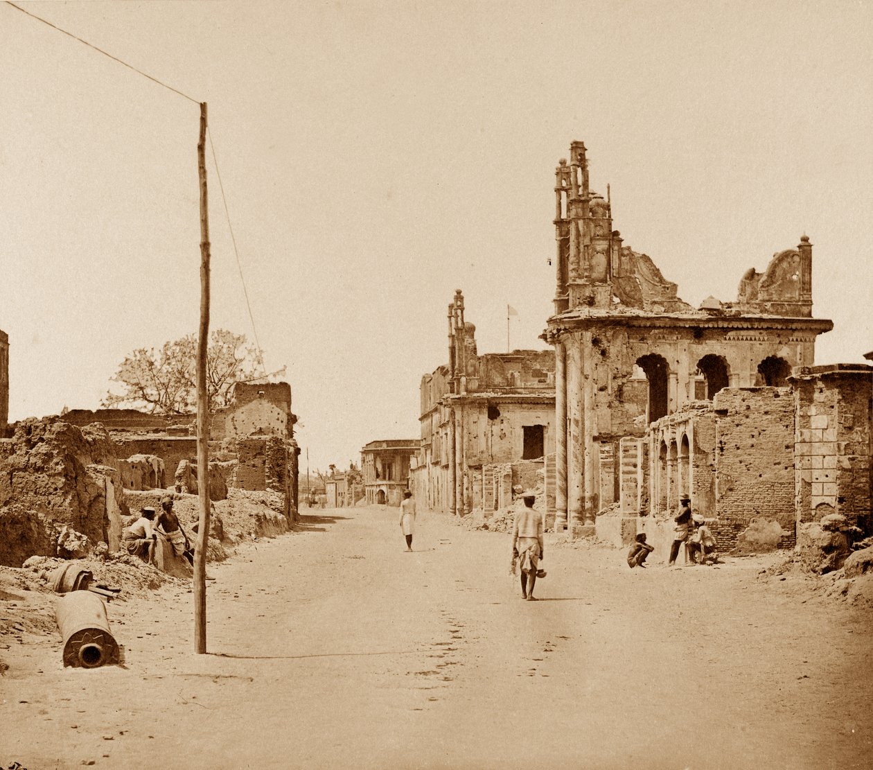 El Camino de Cawnpore, Lucknow de Felice Beato