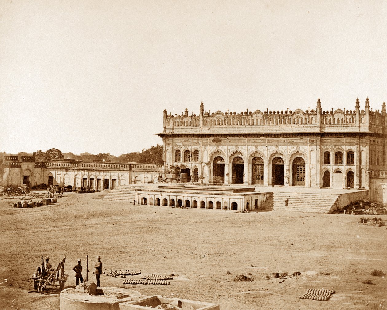 El Pequeño Emaumbara, Lucknow de Felice Beato