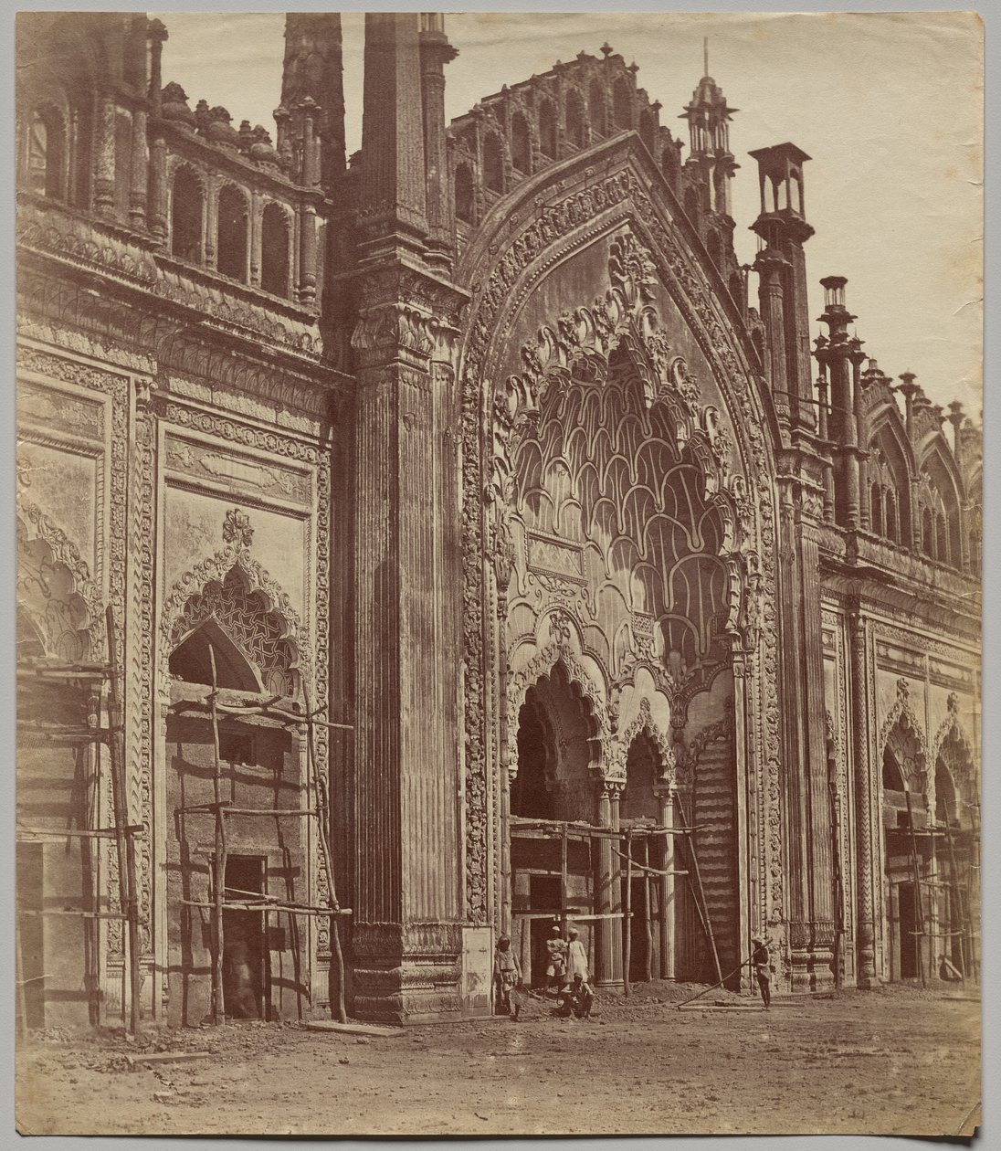 Puerta Jama Masjid de Felice A. Beato
