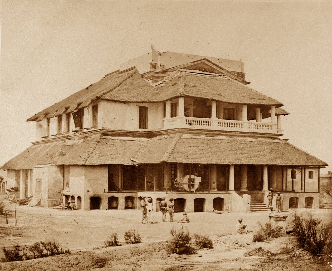 Casa Banks, Lucknow de Felice Beato