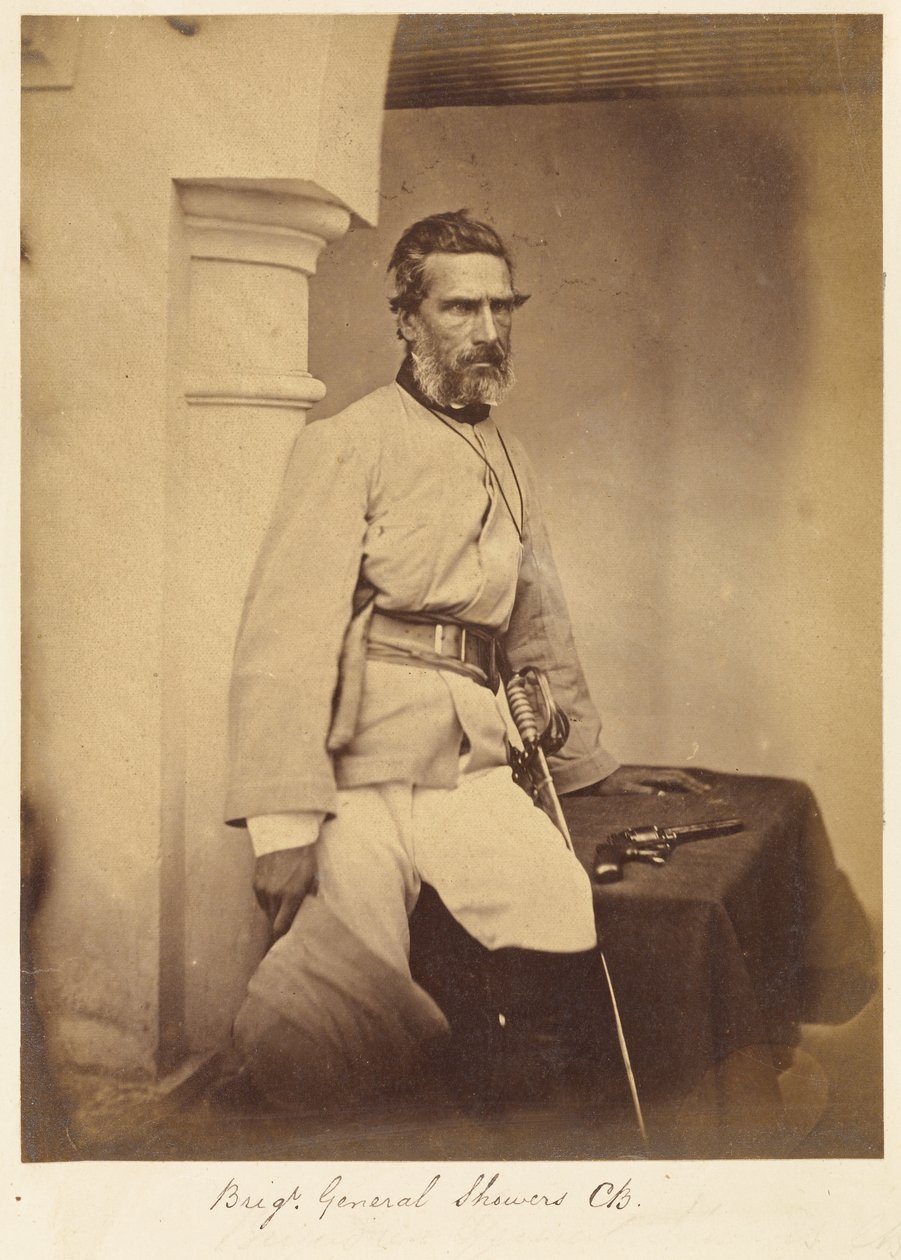 General de Brigada Showers CB de Felice Beato