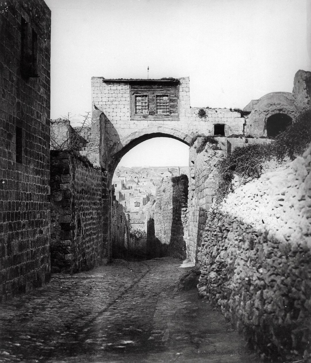 Arco Ecce Homo, 1857 de Felice Beato