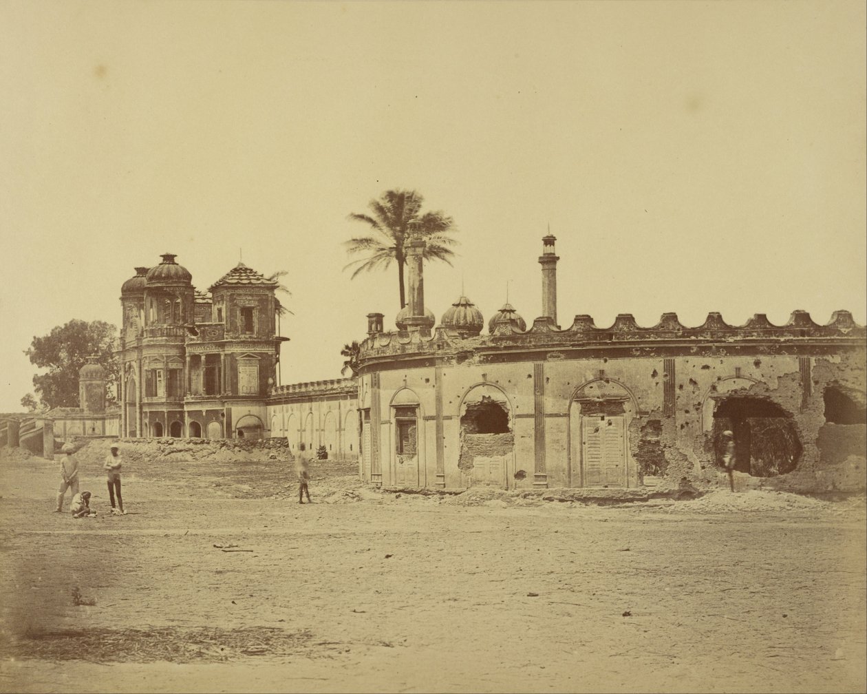 Exterior del Secundra Bagh de Felice Beato