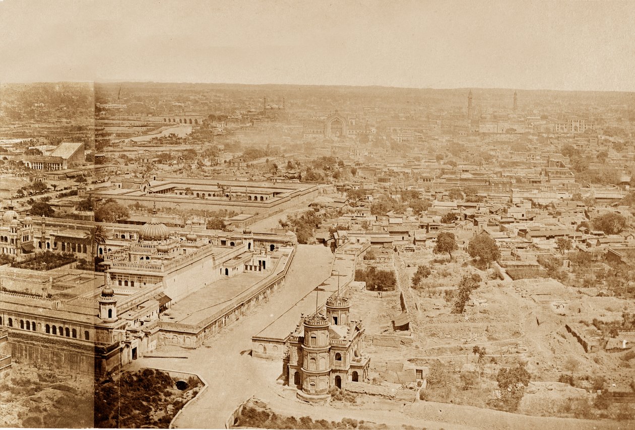 Vista general de Husainabad de Felice Beato