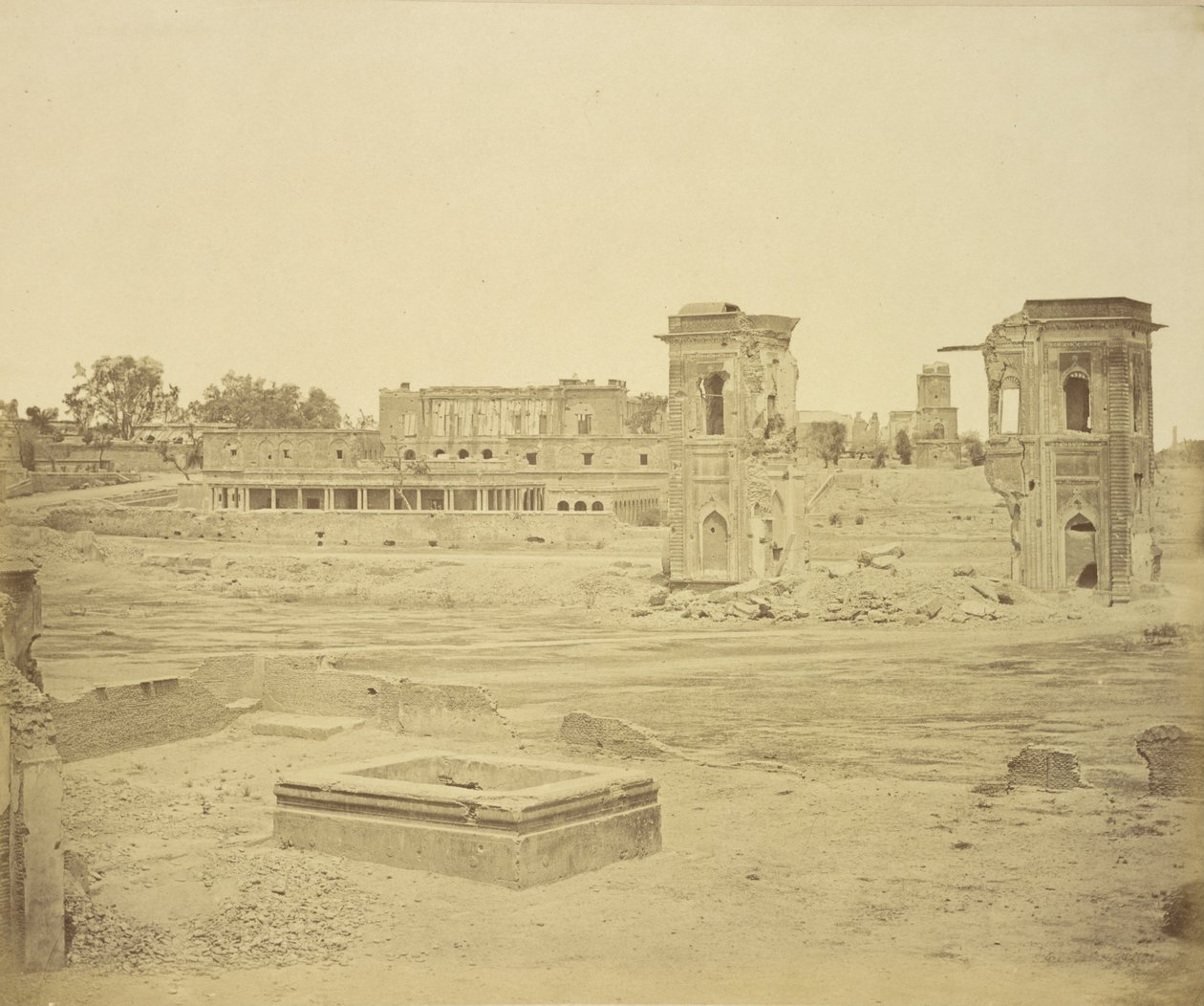 Hospital en la Residencia de Felice Beato