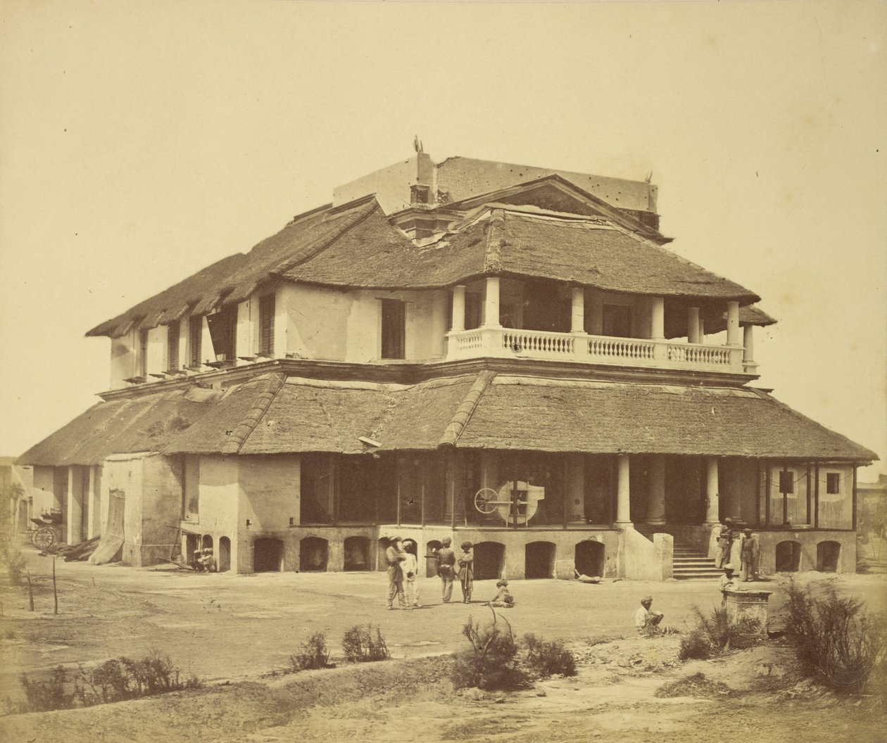 La casa del Mayor Banks de Felice Beato