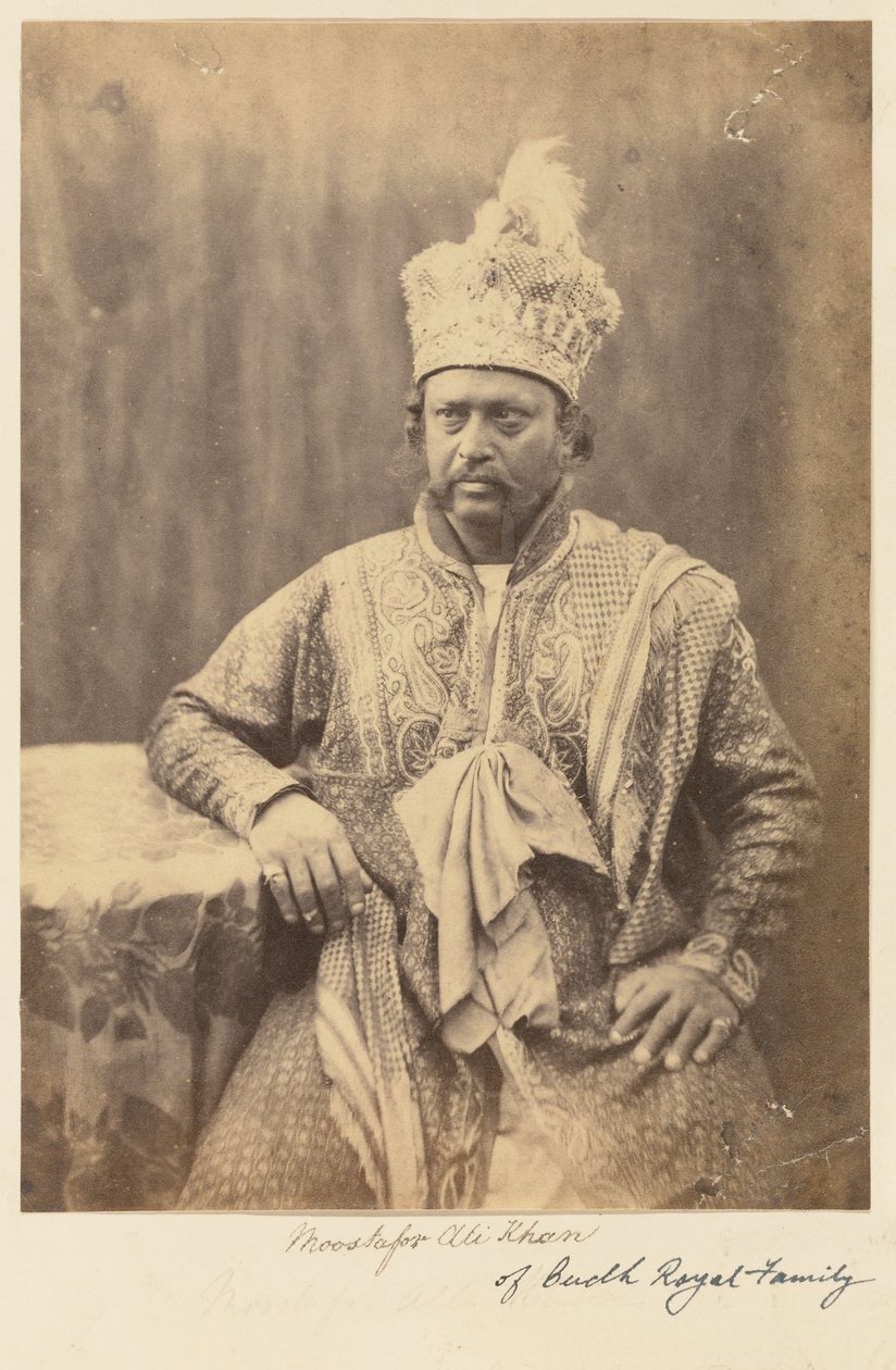 Moostafor Ali Khan, de la familia real de Oudh de Felice Beato