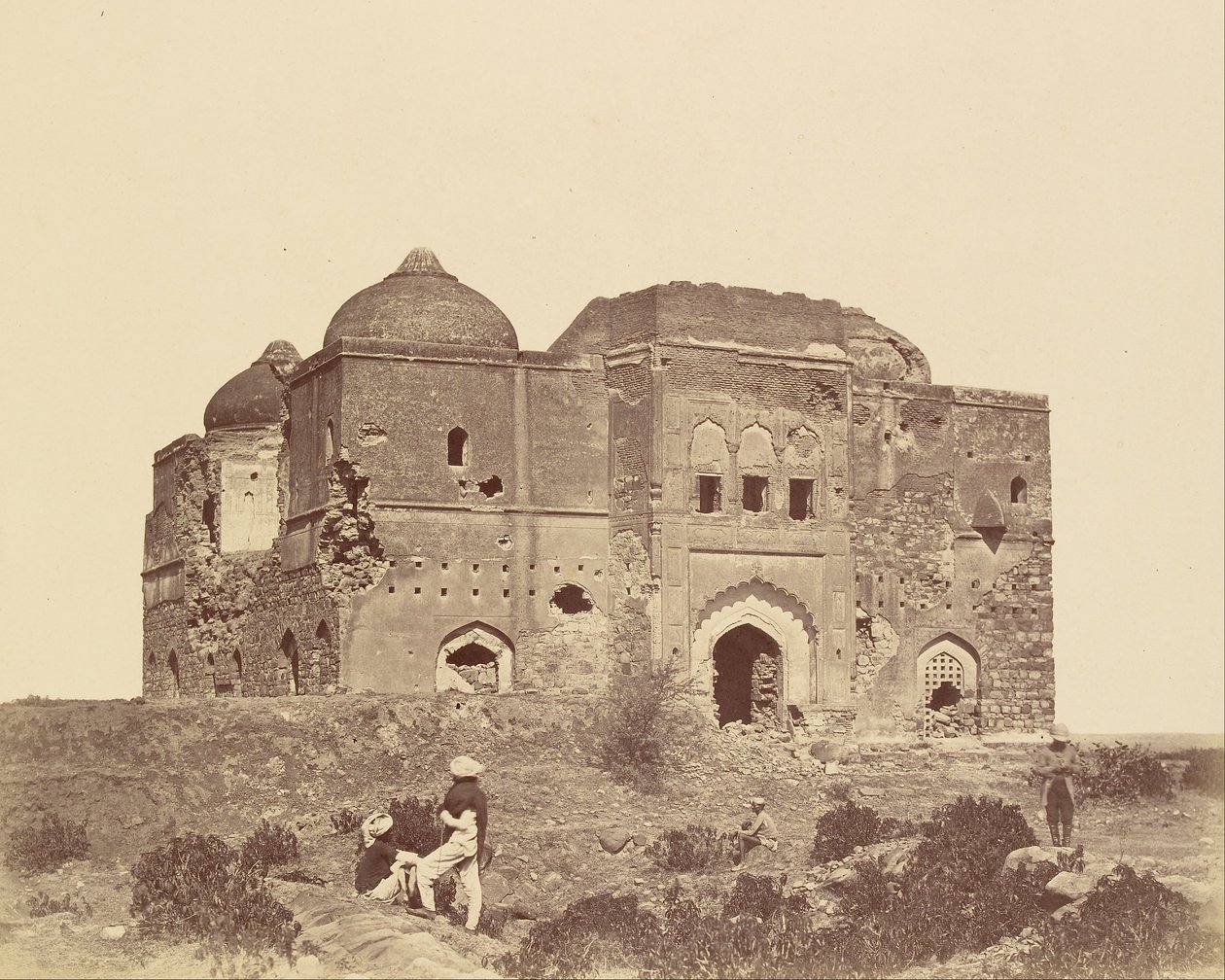 Piquete de la mezquita de Felice Beato