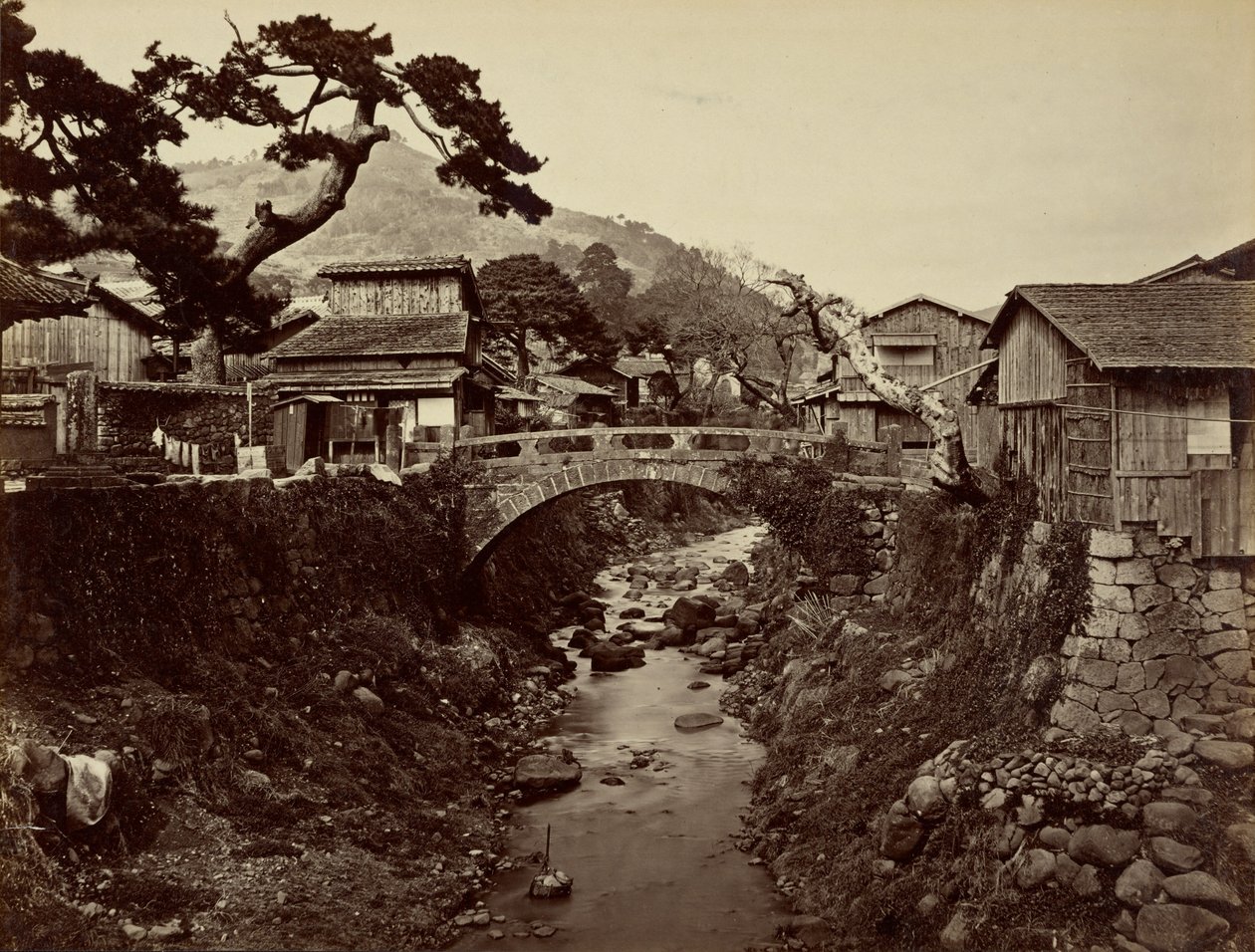 Cerca de Nagasaki de Felice Beato