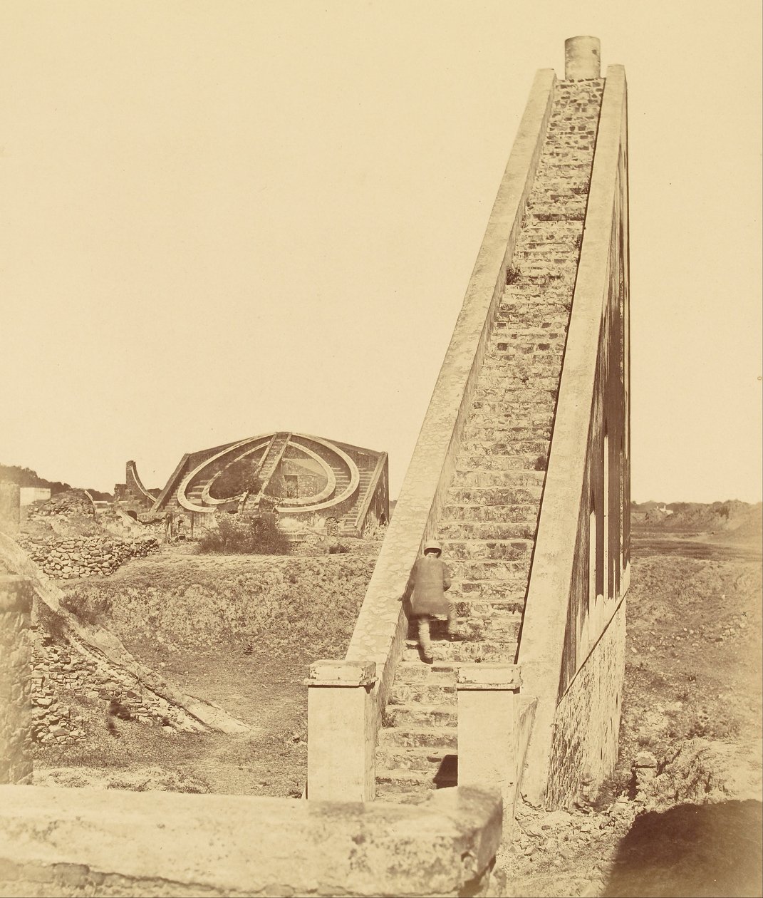 Antiguo Observatorio cerca de Delhi de Felice Beato