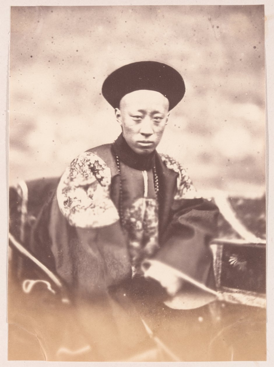 Príncipe Gong Qinwang de China, 1860 de Felice Beato
