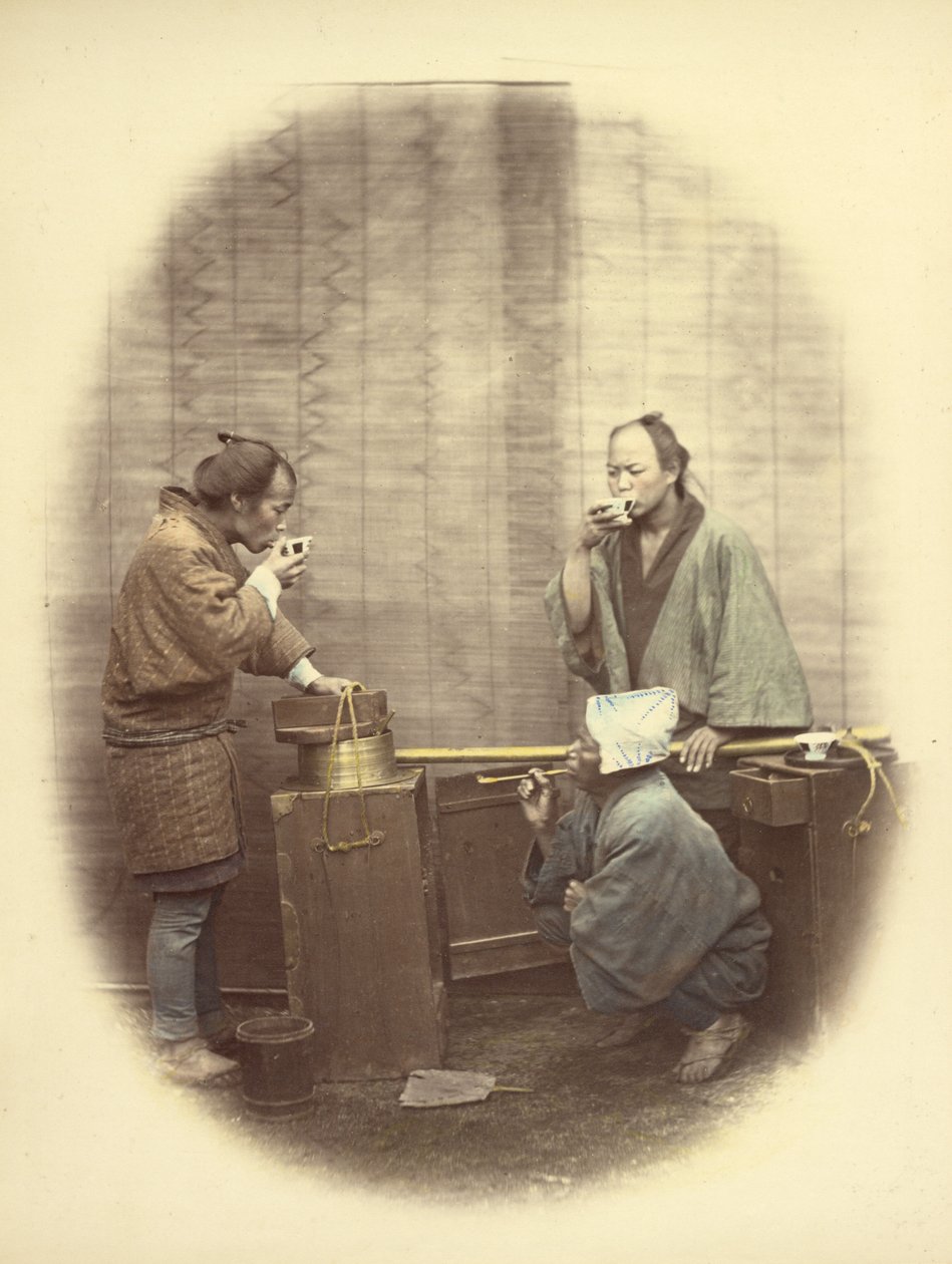 Vendedor Saki de Felice Beato