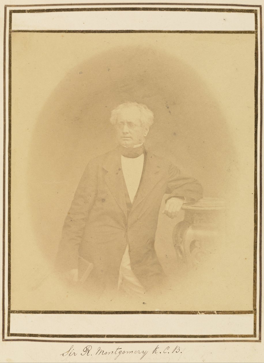 Sir R. Montgomery, K.C.B. de Felice Beato