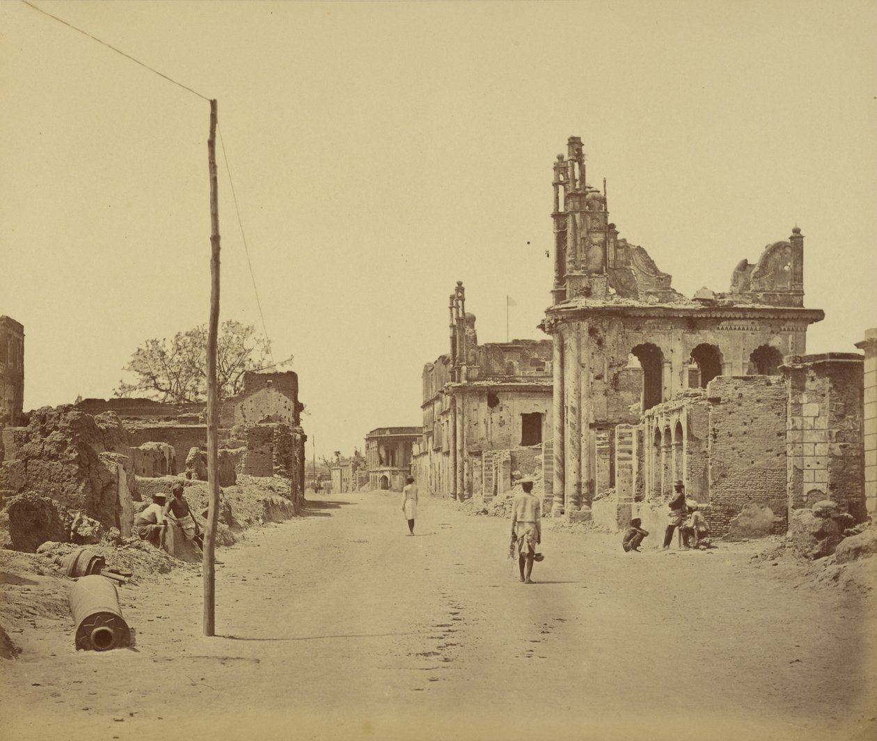El Camino de Cawnpore, Lucknow de Felice Beato